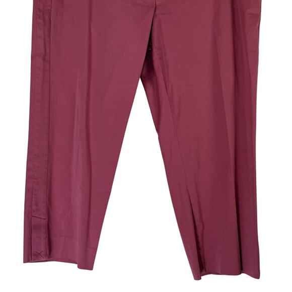 The Limited Drew Fit Dusty Rose Pink Medium Waist Capri Career Pants Size 8/10 - Picture 3 of 8